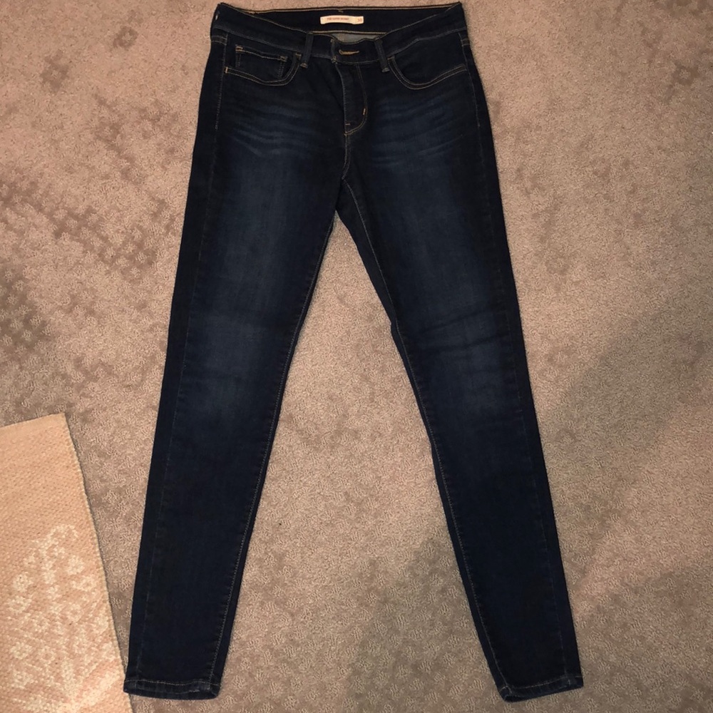 Levi jeans with no rips